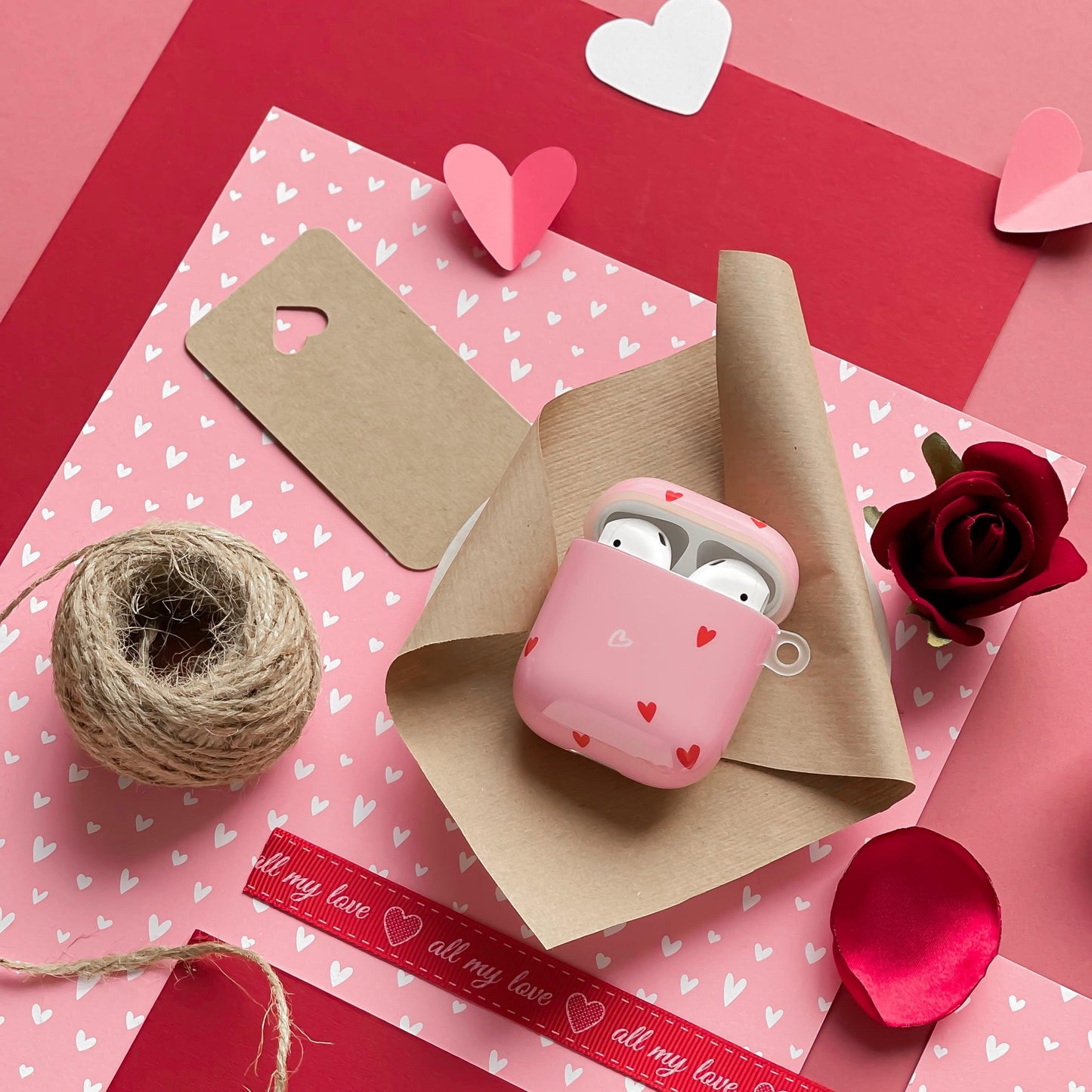 Airpods Case - Cute Hearts