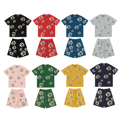 Denim Tears T-shirt & Shorts 2 Piece Set