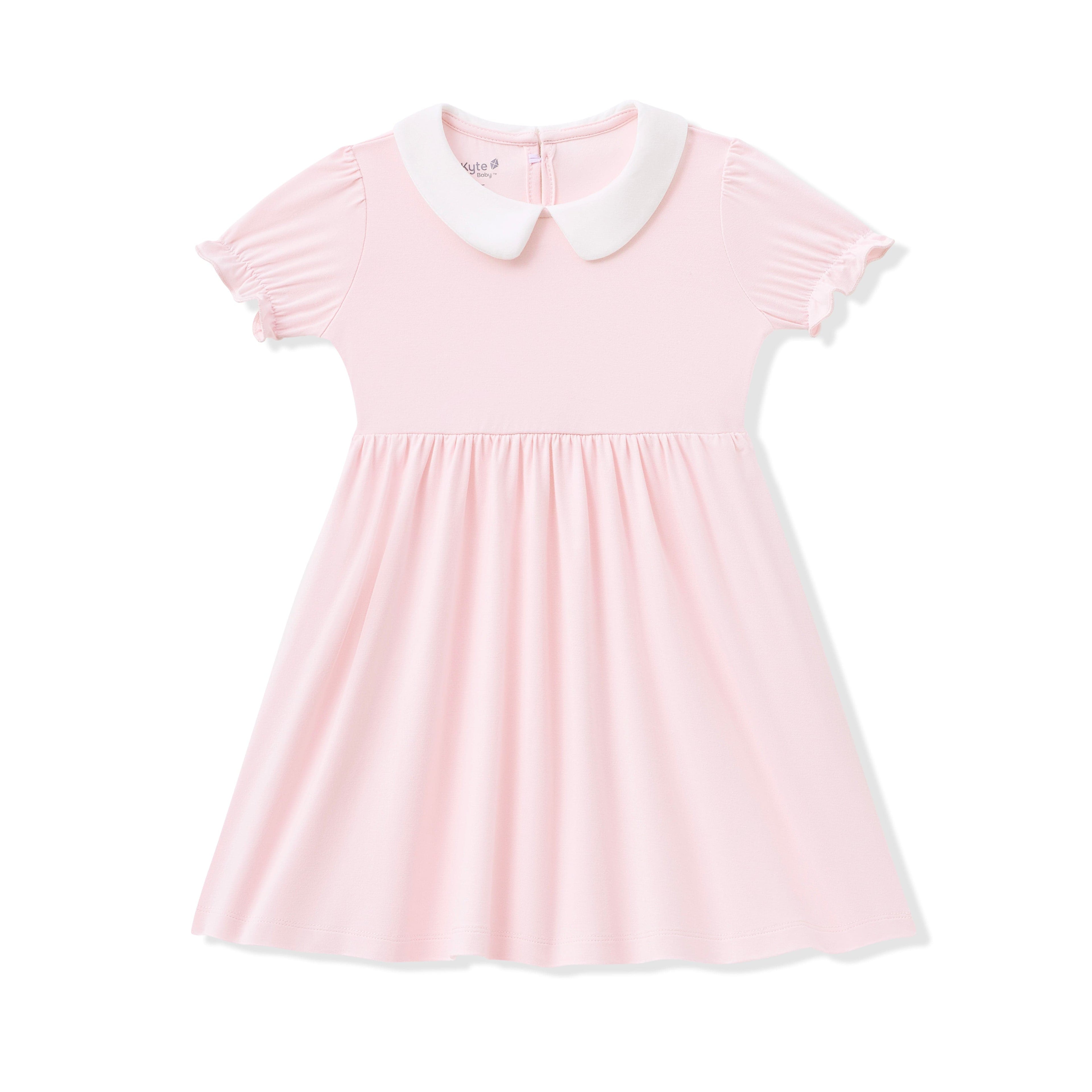 Peter Pan Collar Dress in Sakura