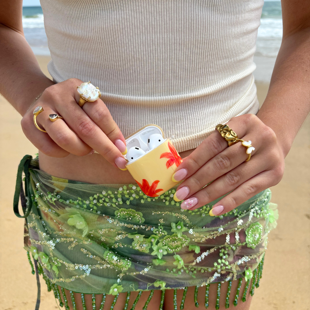 Airpods Case - Island Girl Ibiza Lily