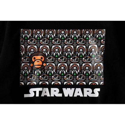 Bathing Ape Sweatshirts Spring and Autumn Cartoon Print Men's and Women's Ball Battle Pullover Sweater