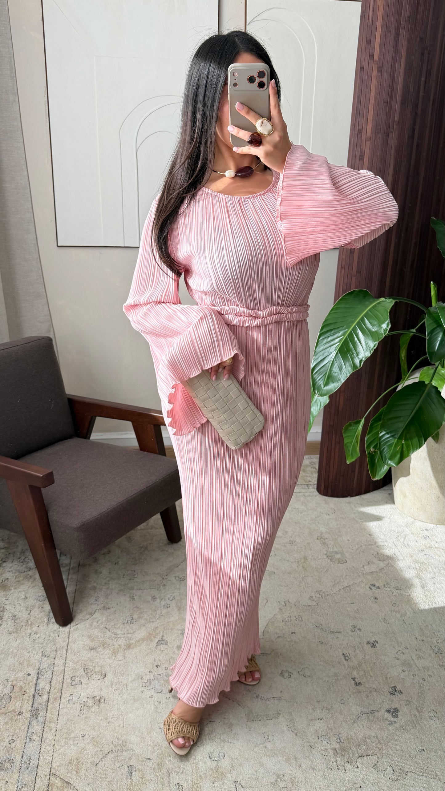 Robe Longue Plissee I Robe
