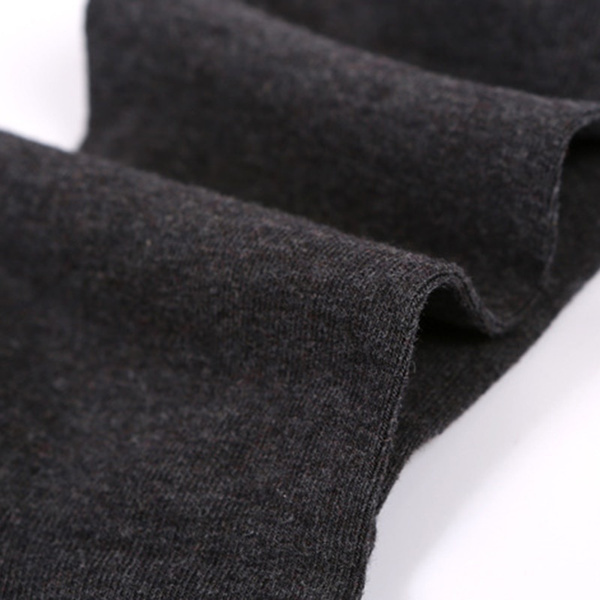1X Pair Cotton Rich Loose Top Socks Circulation Diabetic Comfort In Charcoal