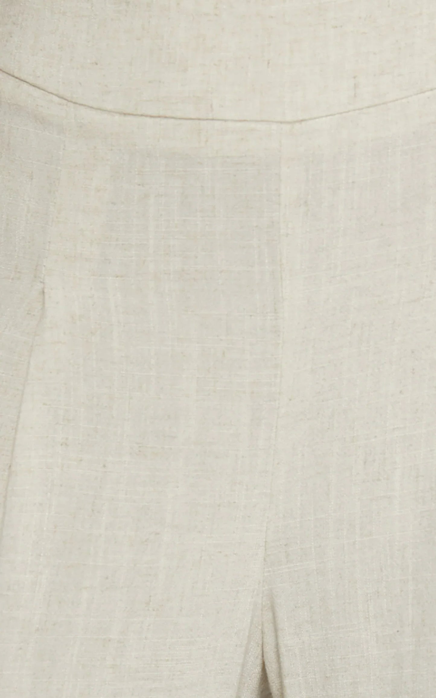 Alina Pants - Linen High Waisted Wide Leg Relaxed Pants in Natural