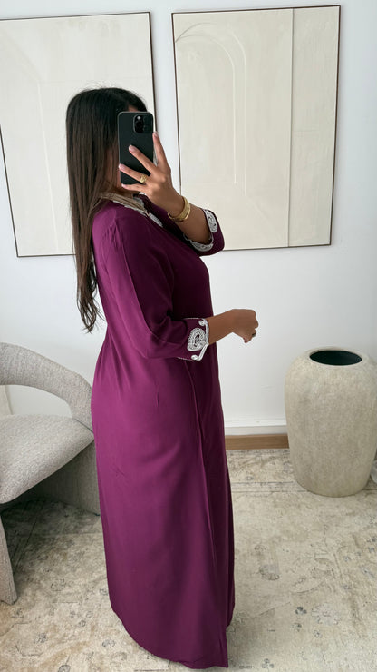 Robe De Maison I Prune
