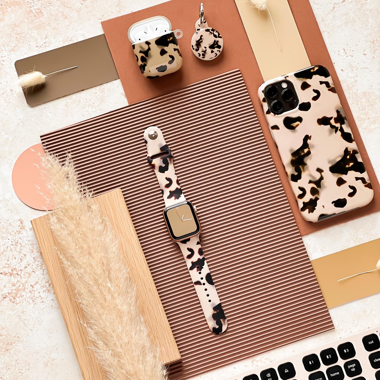 Milky Ivory Tort Apple Watch Strap