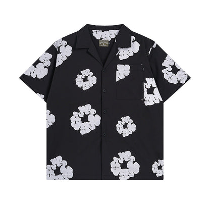Denim Tears T-shirts Kapok Short-Sleeved Shirt Casual Shirt