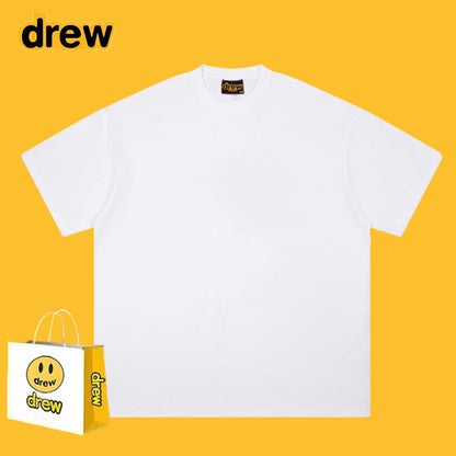 Drew T-shirts Graffiti Printing Short Sleeve