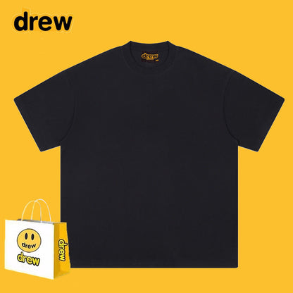 Drew T-shirts Lightning Print Cotton T-shirt