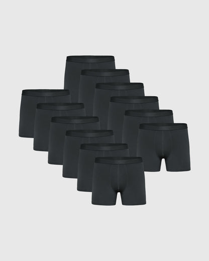 Carbon Boxer Trunks 12-Pack