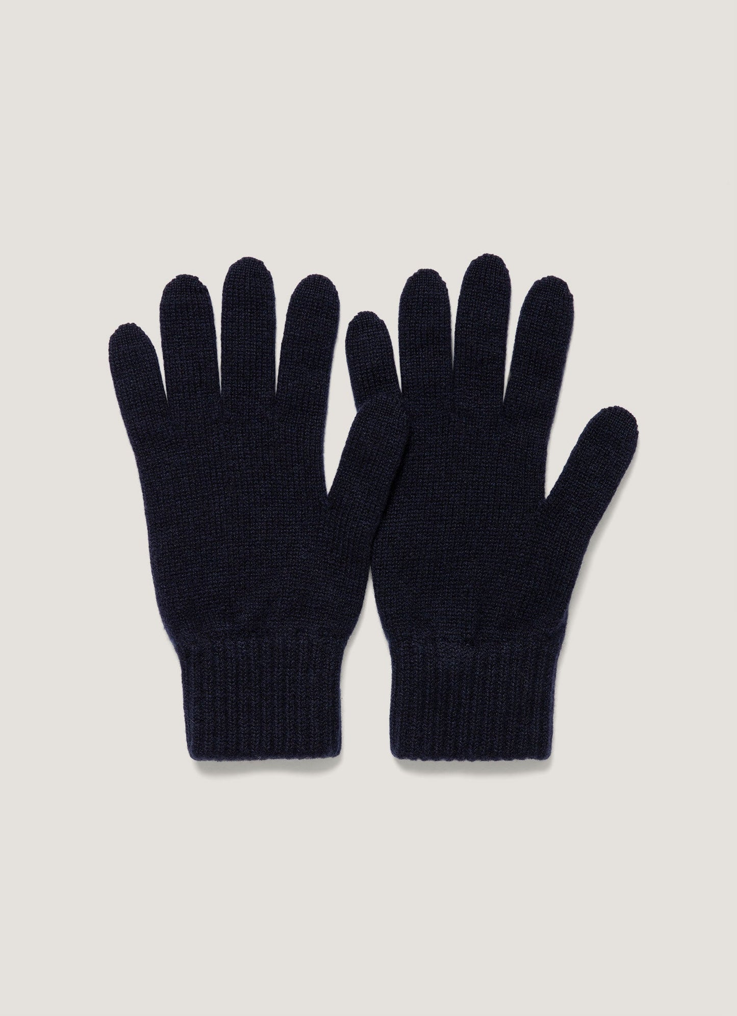 Cashmere Gloves In Navy Aglv9053 Buaa