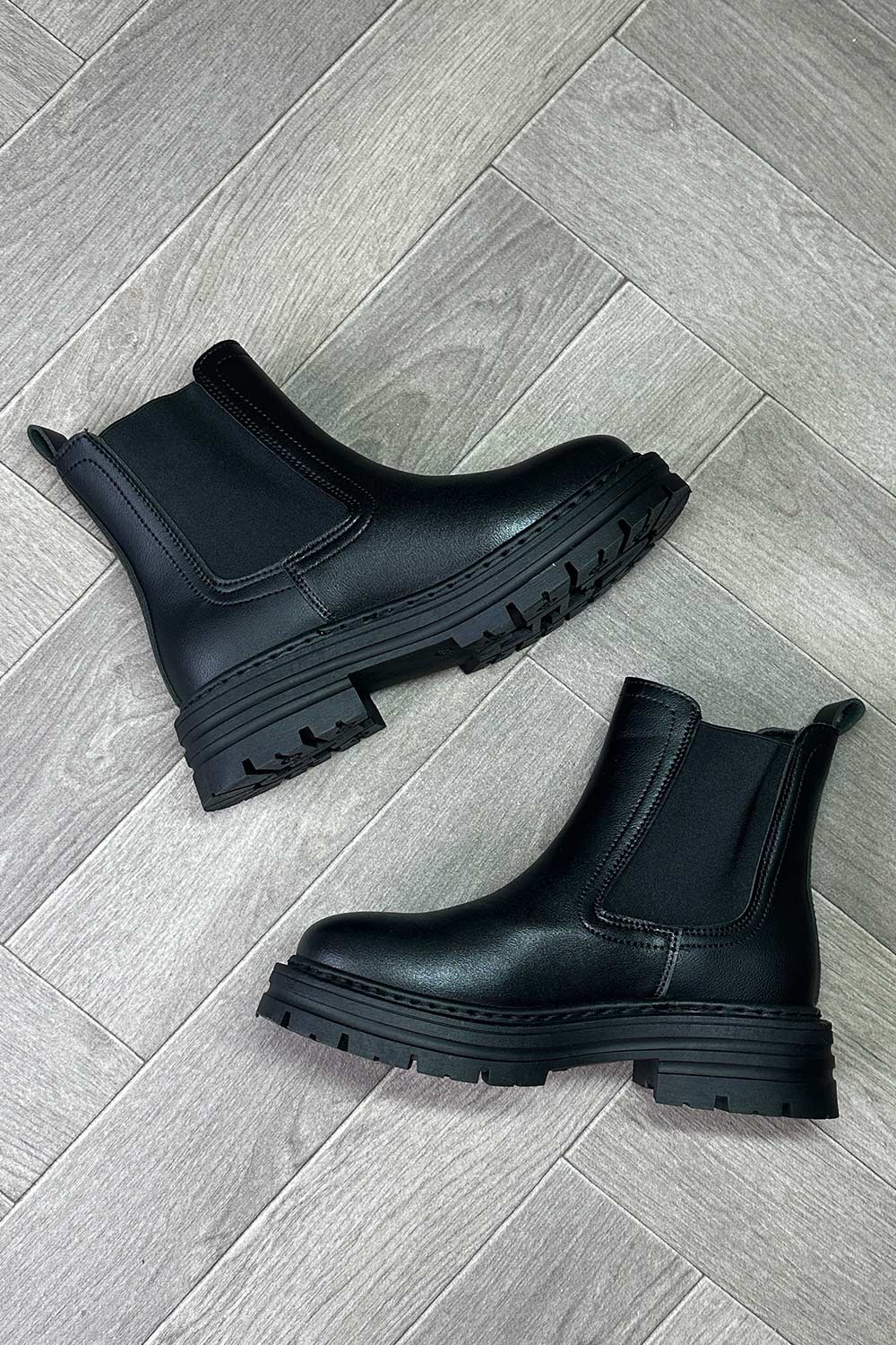Black Chelsea Ankle Boots