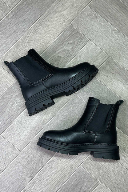 Black Chelsea Ankle Boots