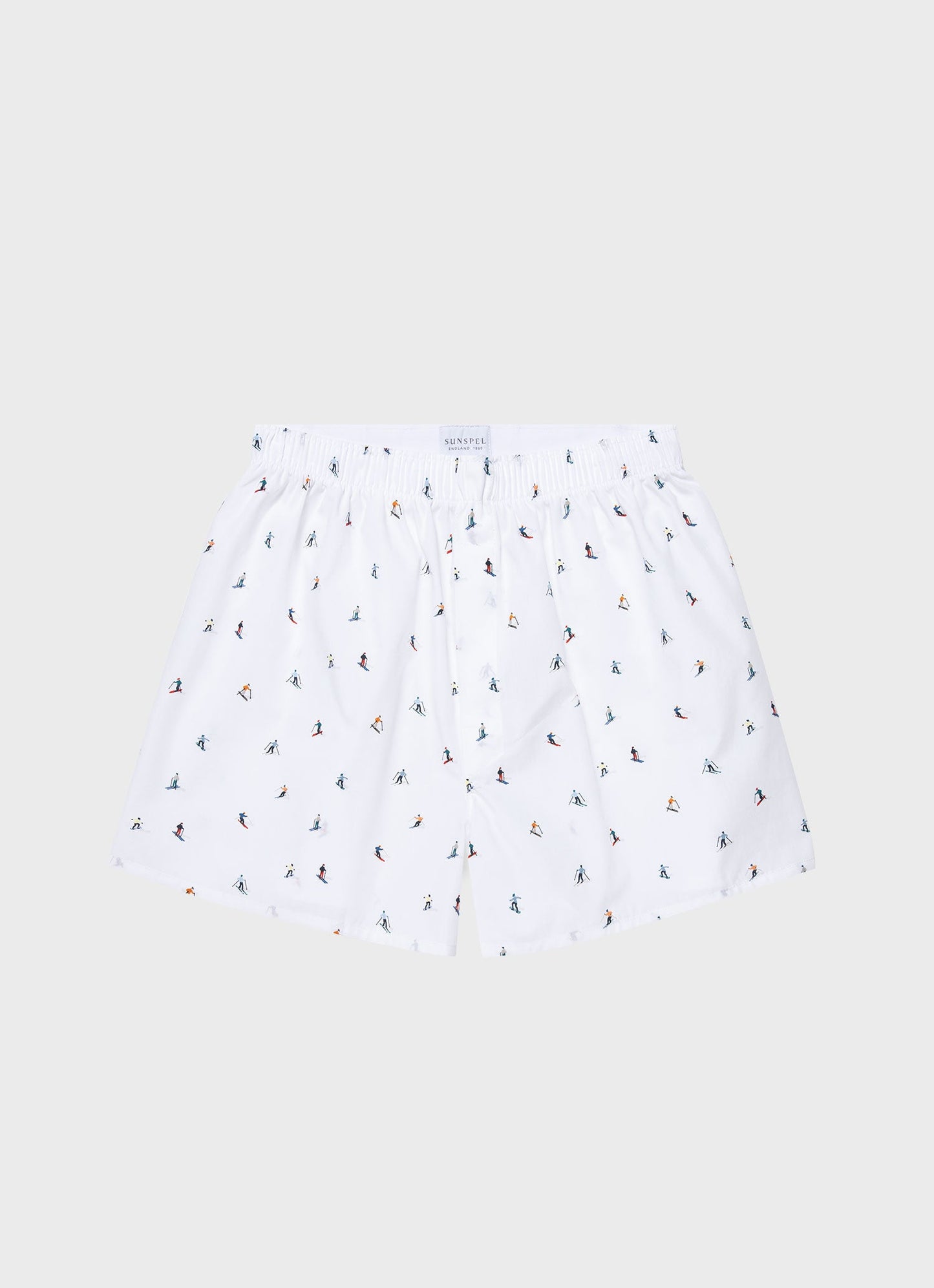 Mens Printed Boxer Shorts In Ski Slope