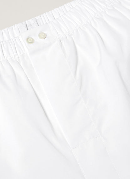 Mens Sea Island Cotton 1947 Boxer Short White Mbox4711