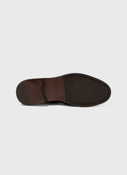 Mens Suede Chelsea Boot In Coffee Mftw9422 Bref