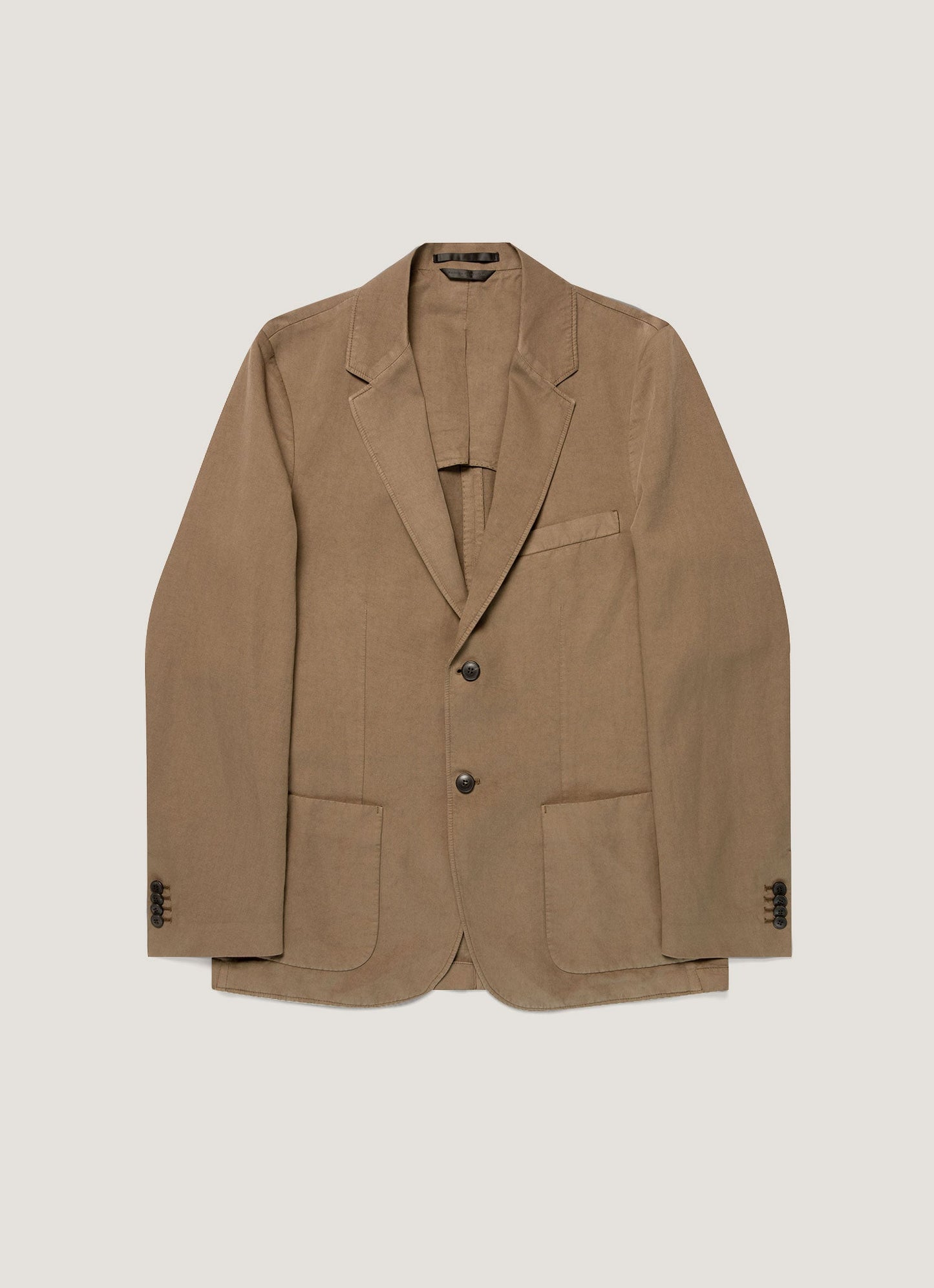 Mens Cotton Linen Blazer In Dark Cedar Mjac7220 Brgr