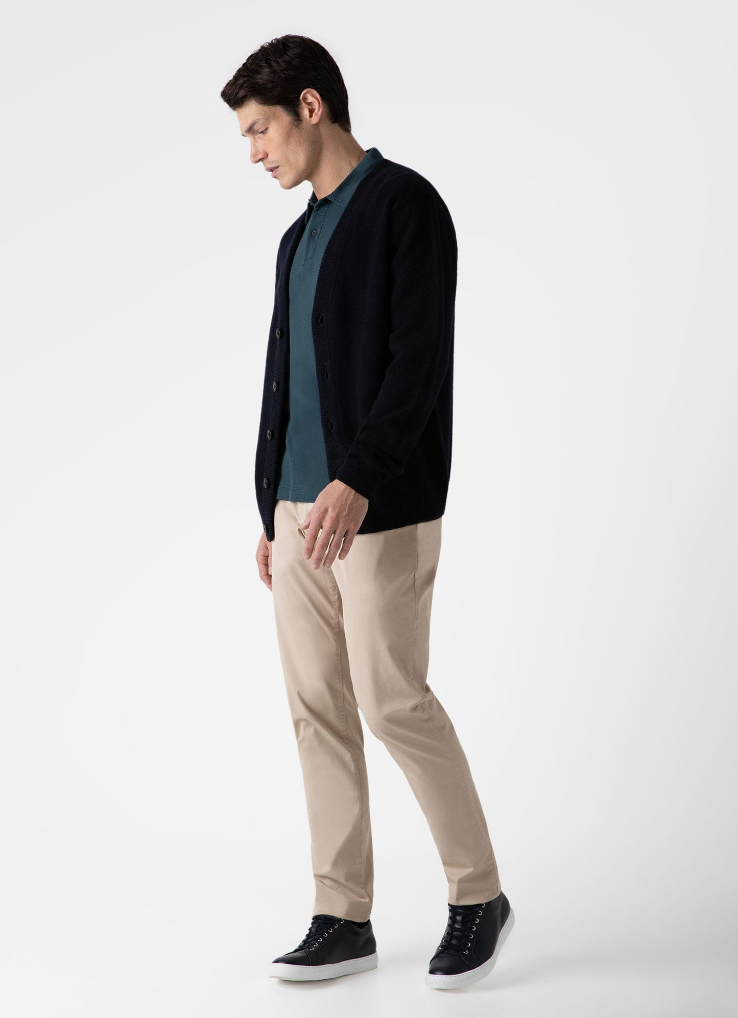 Mens Riviera Polo Shirt In Peacock Mpol1026 Butb