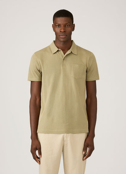 Mens Riviera Polo Shirt In Pistachio Mpol1026 Gnix