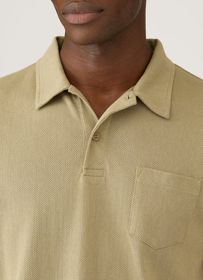 Mens Riviera Polo Shirt In Pistachio Mpol1026 Gnix