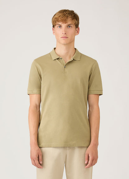 Mens Pique Polo Shirt In Pistachio Mpol1028 Gnix