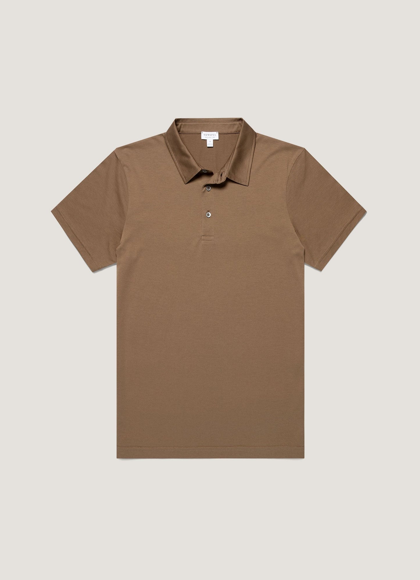 Mens Classic Jersey Polo Shirt In Dark Cedar Mpol1052 Brgr