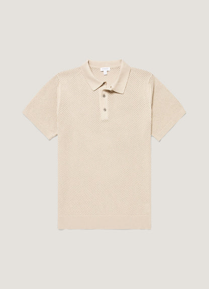 Mens Cotton Mesh Polo In Hazelwood Mpol8316 Brgt