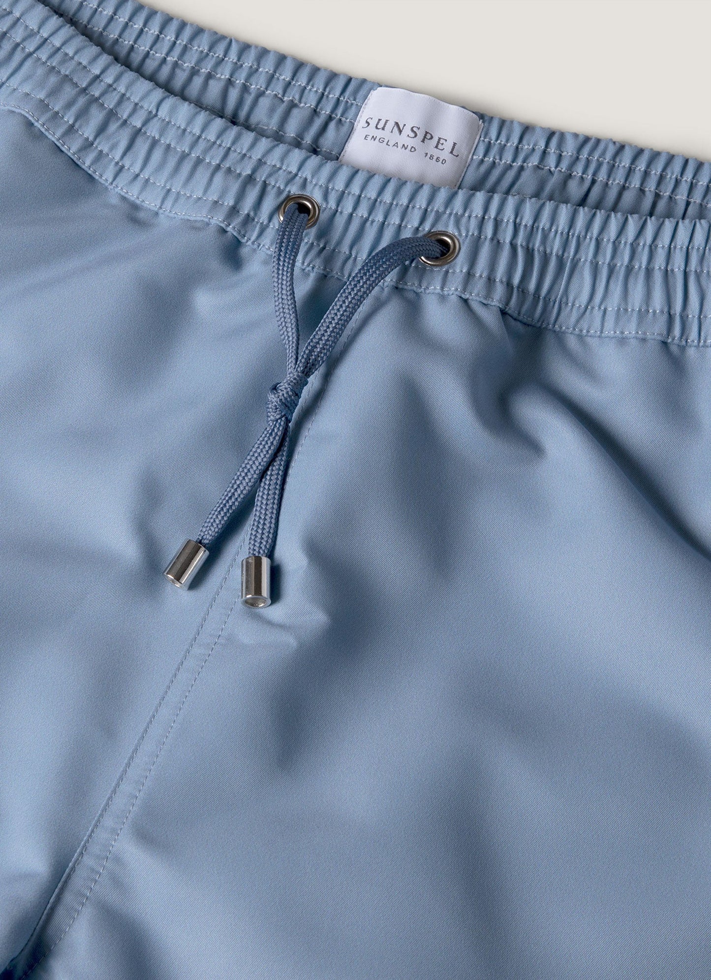 Mens Drawstring Swim Shorts In Vintage Blue Mshr3705 Buwb