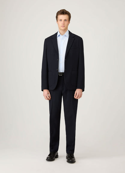 Mens Cutaway Collar Shirt In White Light Blue Msht2126 Stnw