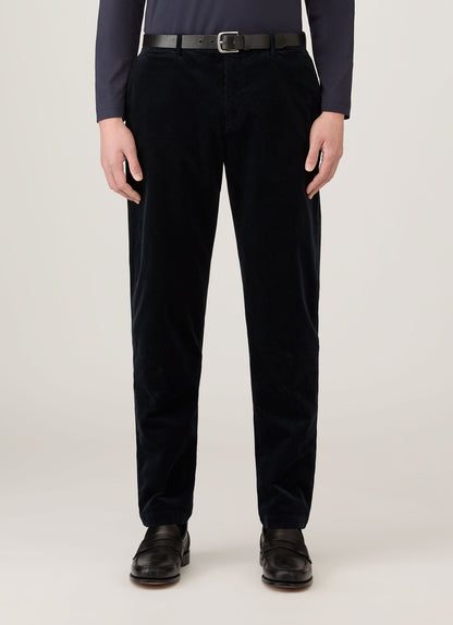 Mens Corduroy Trouser In Navy Mtrs3118 Buaa