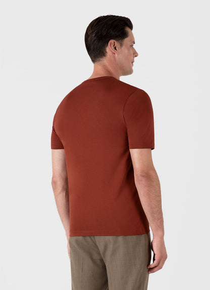 Mens Classic Tshirt In Dark Clay Mtsh0001 Brfp