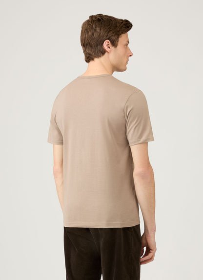 Mens Classic Tshirt In Mink Mtsh0001 Brgb