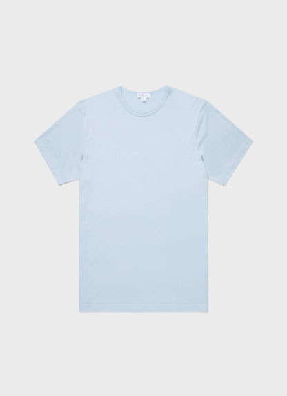Mens Classic Tshirt In Blue Mist Mtsh0001 Buvq