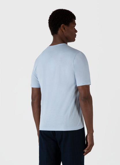 Mens Classic Tshirt In Blue Mist Mtsh0001 Buvq