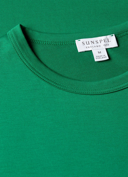 Mens Classic Tshirt In Bright Green Mtsh0001 Gnjc