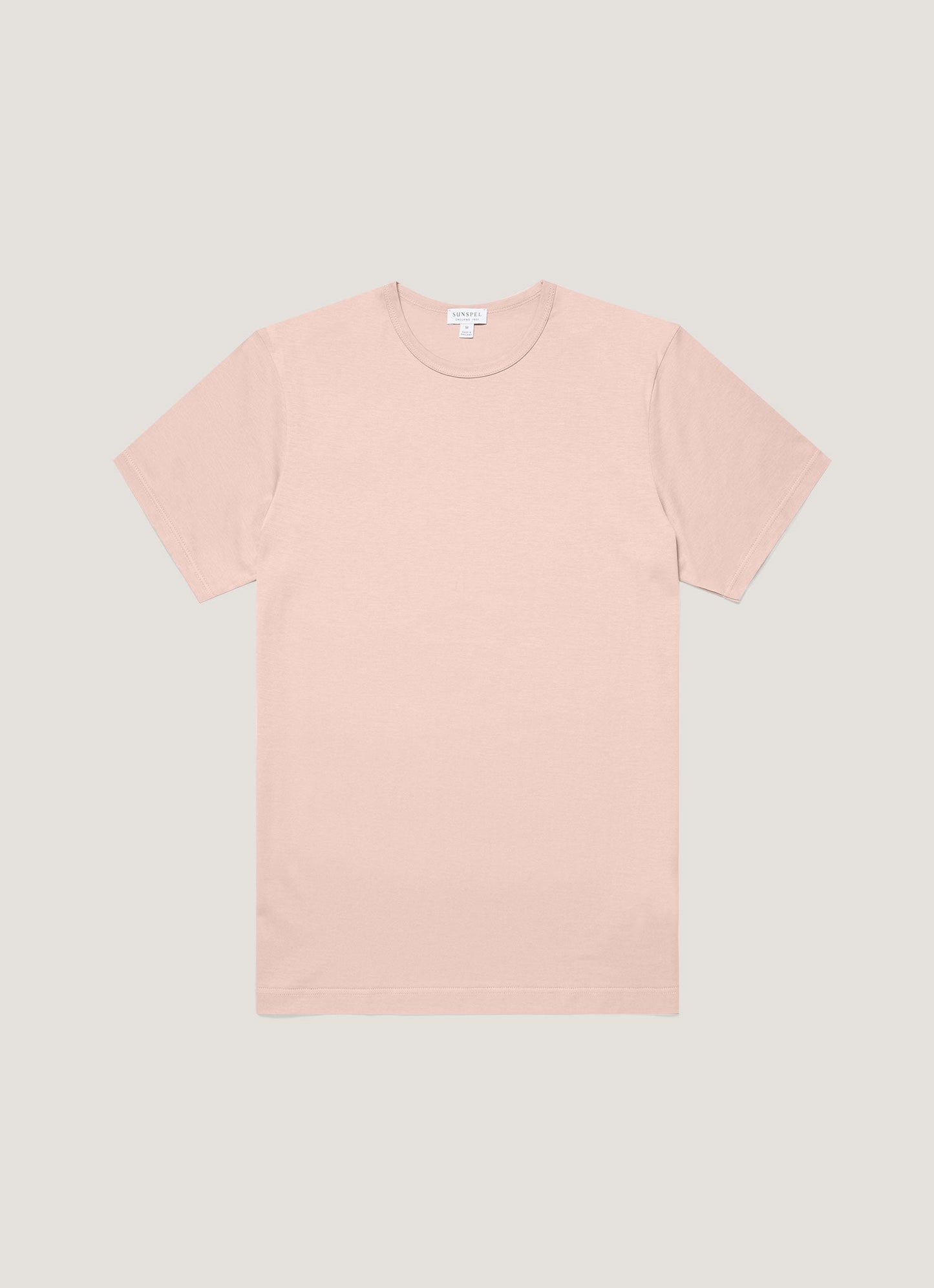 Mens Classic Tshirt In Pale Pink Mtsh0001 Pkbj