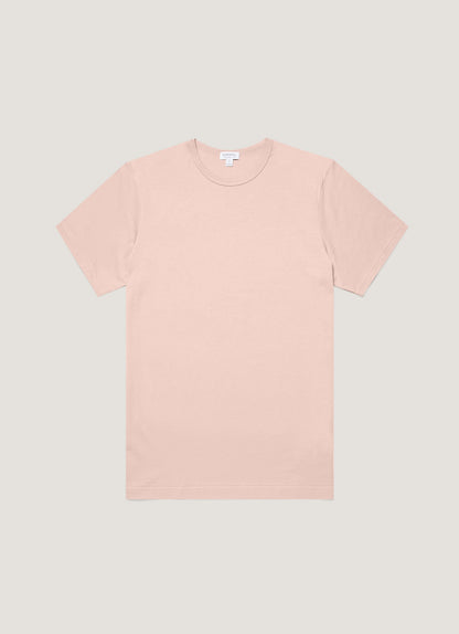 Mens Classic Tshirt In Pale Pink Mtsh0001 Pkbj