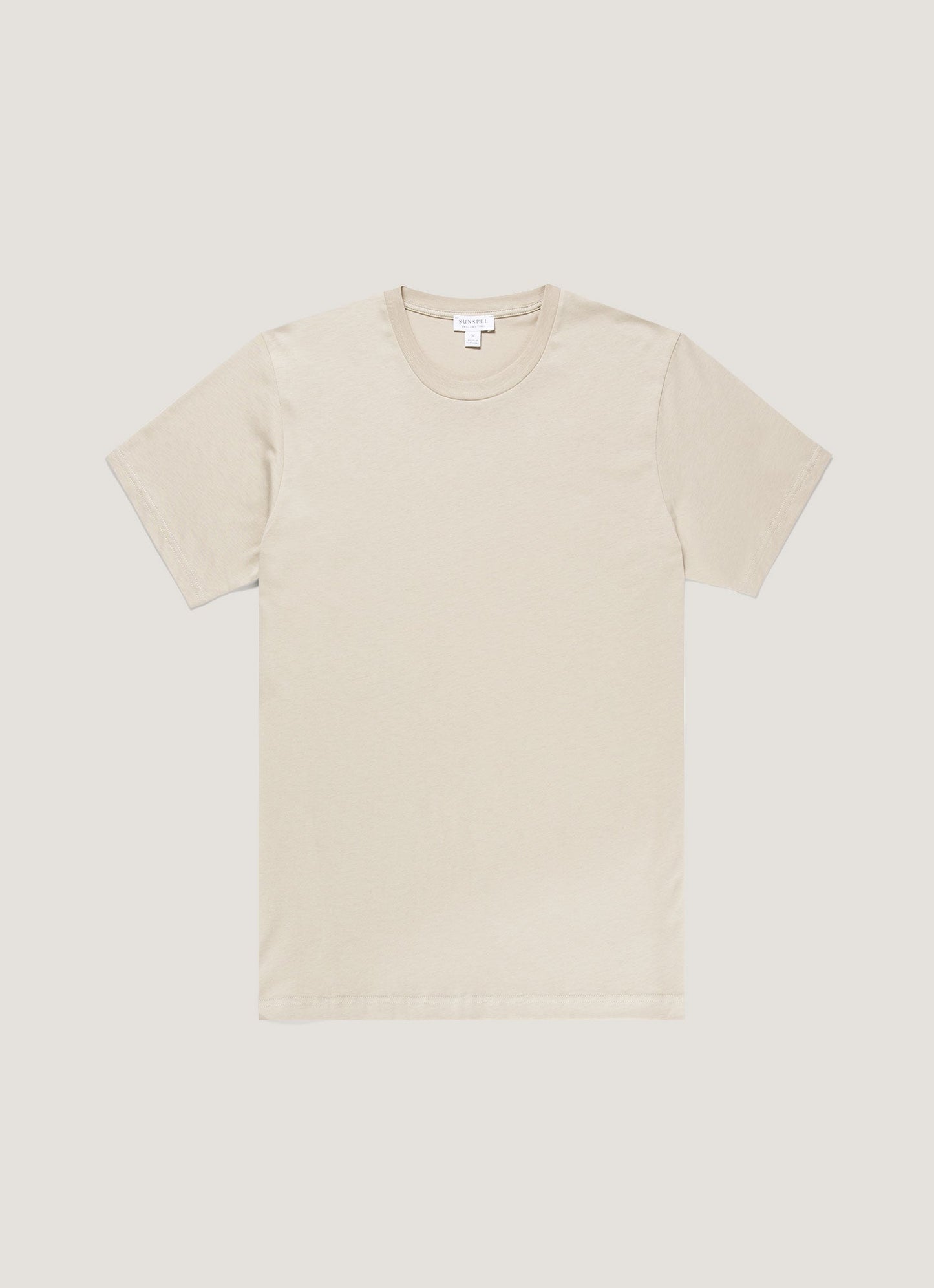 Mens Riviera Midweight Tshirt In Ash Mtsh0007R Gyfi