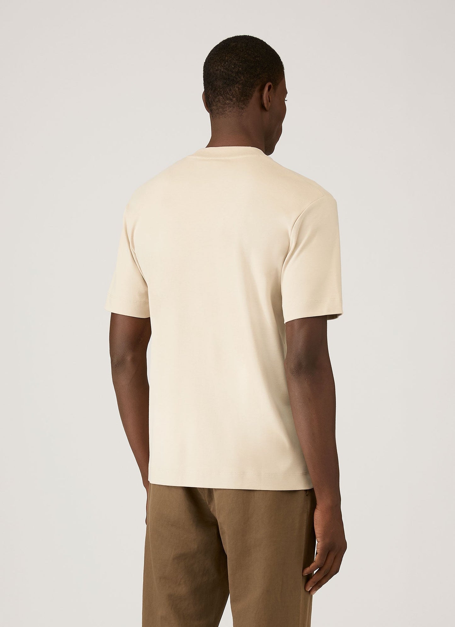 Mens Relaxed Fit Heavyweight Tshirt In Hazelwood Mtsh0181 Brgt