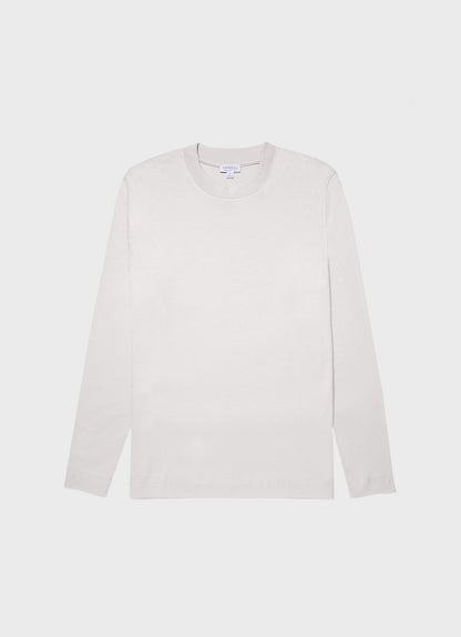 Men's Long Sleeve Heavyweight T-shirt in Putty