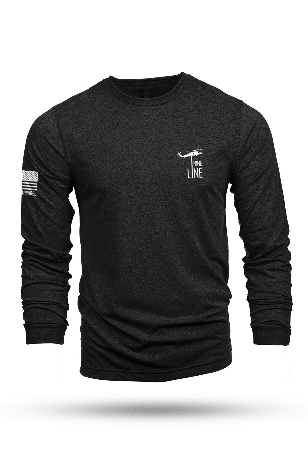 Dropline Logo - Long-Sleeve T-Shirt