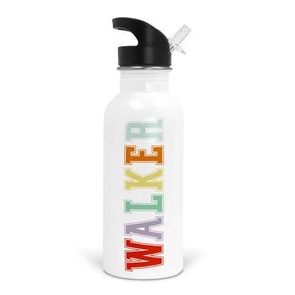 Varsity Team Personalized Kids Water Bottle